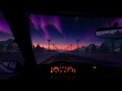 Northern Lights Drive Live Wallpaper