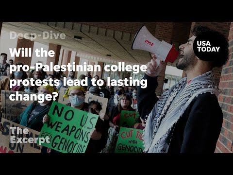 Will the pro Palestinian college protests lead to lasting change? The Excerpt