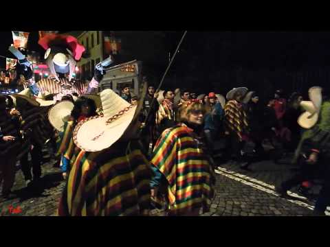 Tuchini aranceri in corteo - Carnevale Ivrea 2014