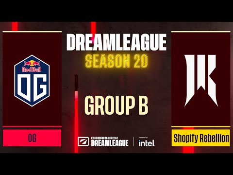 Dota2 - OG vs Shopify Rebellion - Game 1 - DreamLeague Season 20 - Group B