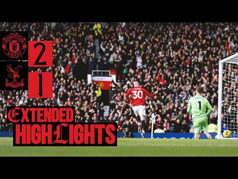 EIGHT Games Unbeaten At Home! 💪 | Man Utd v Crystal Palace | Extended Highlights