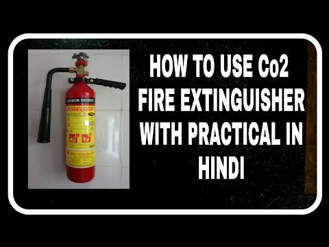 How to use a CO2 Fire Extinguisher
