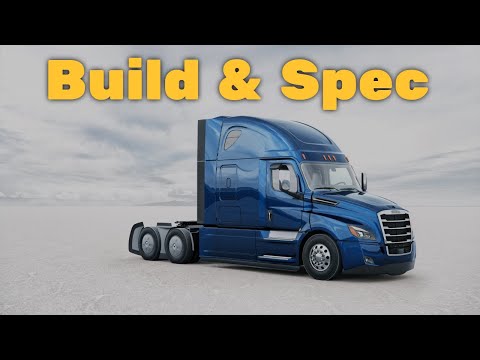 2021 Freightliner Cascadia 126 BBC 72" Raised Roof Sleeper Cab On-Highway Semi Truck - Build Review