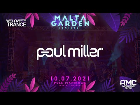 Paul Miller - Malta Garden Festival 2021 - WLTCE Stage (10-07-2021 - Malta - Poznań)