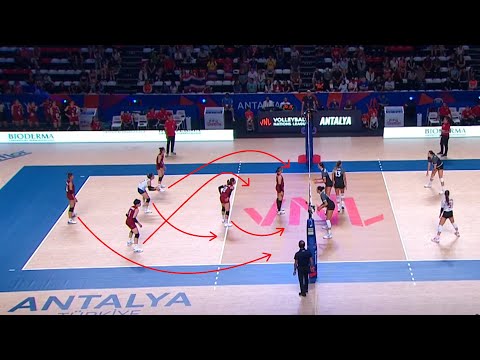 300 IQ Plays by Volleyball Team Thailand