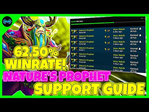 How To Play Nature's Prophet Support In 733c - Dota 2 Nature's Prophet Support Guide