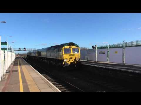 Freightliner 66552 506 & 559  from Stoke gifford to Crewe bas hall