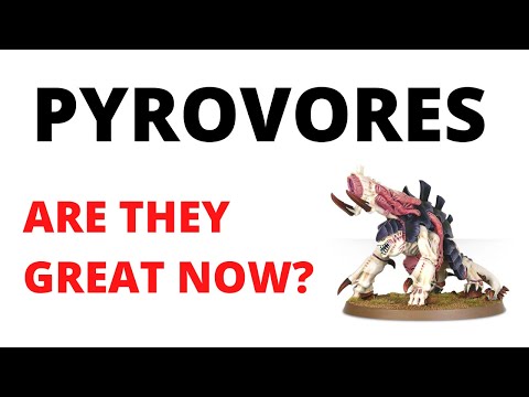 Pyrovores look INSANELY BURNY - New Tyranids Codex Datasheet Review