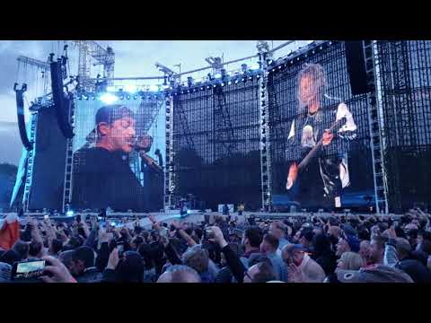 Metallica - Wild rover Cover Slane Castle ( Irish folklore song 4k )