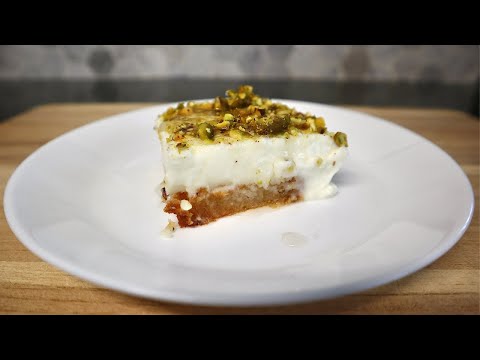 How to Make Ashta | Milk Pudding Pistachio Dessert | Aysh Al Saraya | Eats With Gasia
