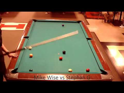 Mike Wise Vs. Stephan G (9-Ball) | NO-BS Tournaments - Augusta,GA.