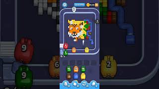 Pixel Flow — level 1176 (tiger)