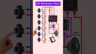 Download lagu #diy 🎹 Electronic Piano Circuit Diagram | 555 Timer Project #shorts #tech #music #piano mp3
