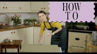 How to paint and upcycle kitchen cupboard doors on a budget with chalk paint