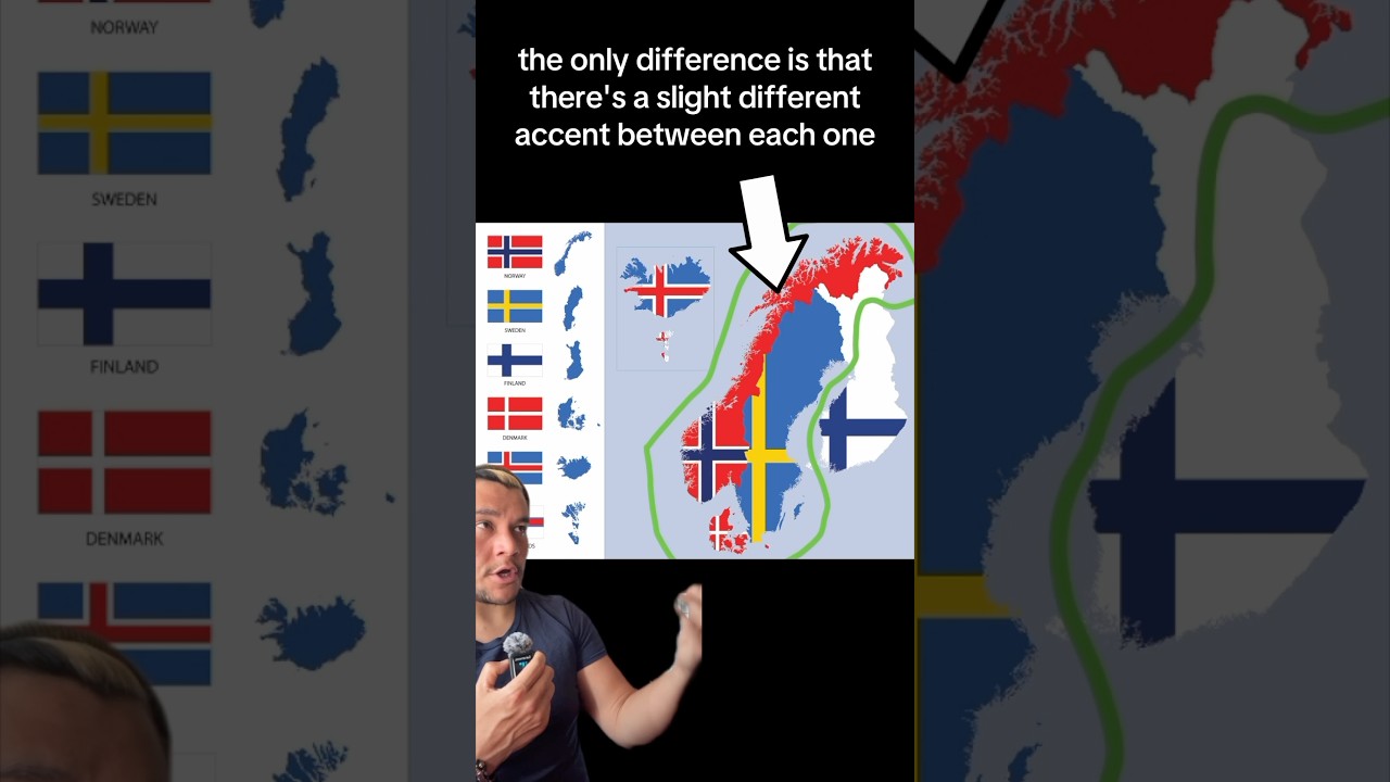 The Nordics explained in less than one minute ￼