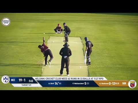 Abbas Butt creating havoc at European Cricket Series Helsinki