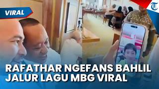 Rafathar Ngefans Menteri Bahlil karena Lagu MBG Viral, Salting saat Video Call Bersama