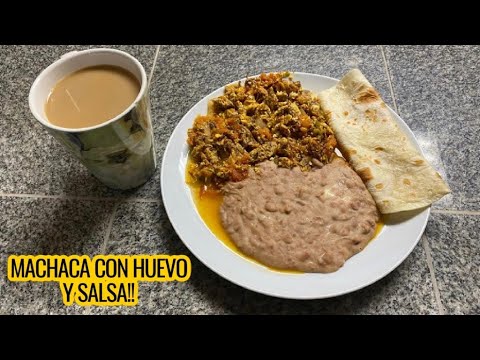 "CARNE SECA CON HUEVO//APORREADO"