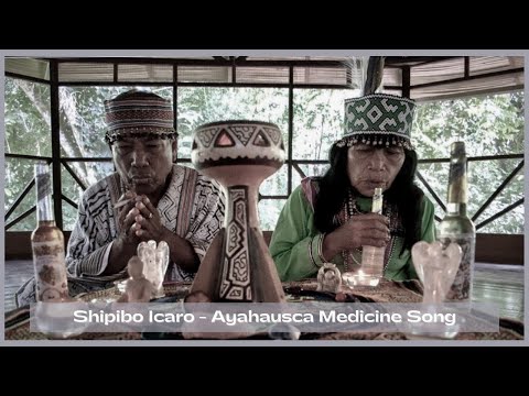 Shipibo ayahuasca Maestros singing a medicine song known as an Icaro. Perù -Nimea Kaya Healer Center