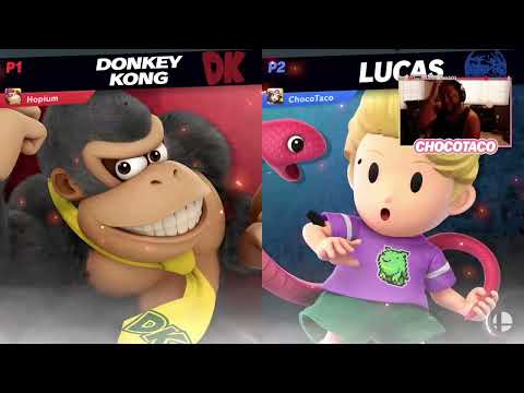 Chocotaco (Lucas, Sheik, Yoshi) vs. ChunkyKong (Donkey Kong) , NickRiddle (Bowser, ZSS) | 02 Jan '24