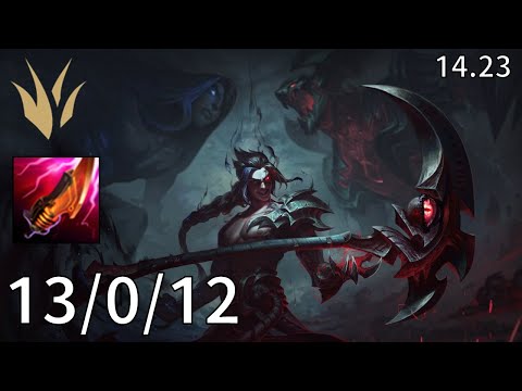 Kayn Jungle vs Ivern - EUW Master | Patch 14.23