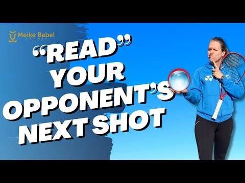 Learn the SECRETS of Pro Tennis Players - How to anticipate your opponent's next shot