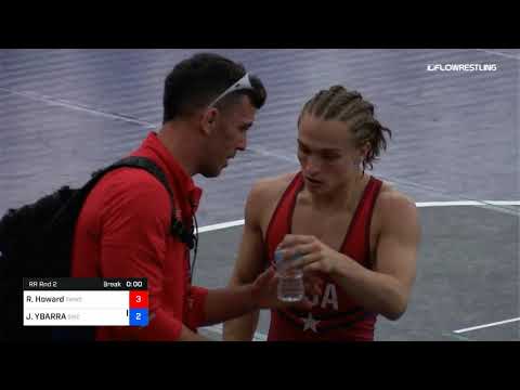 55 Kg Rr Rnd 2 Robert Howard TMWC Bitetto Trained Vs Jesse YBARRA Sunnyside Wrestling Club 2