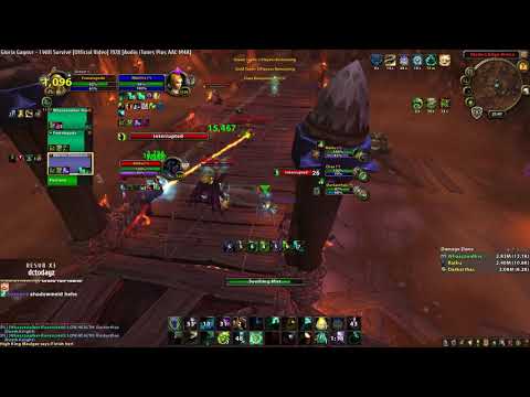 MW WW Lock vs DH DK Druid 2700+ Method Black