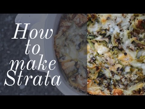 How To Make Strata || Cara Di Falco || Cara's Cucina
