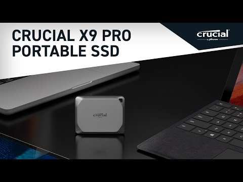 Crucial X9 1TB Portable SSD- view 2