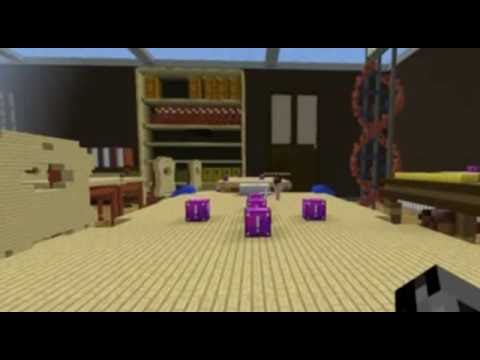 Minecraft: SCHOOL CLASSROOM HUNGER GAMES - Lucky Block Mod - Modded Mini-Game