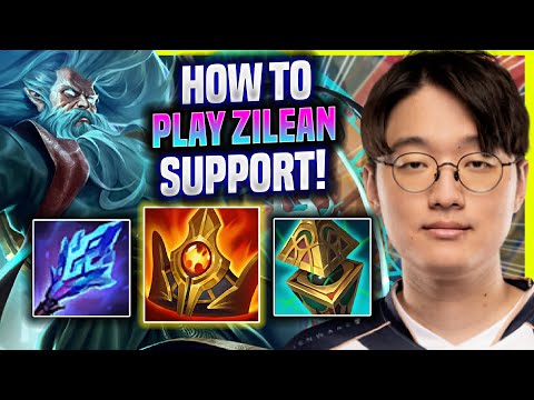 LEARN HOW TO PLAY ZILEAN SUPPORT LIKE A PRO!  - TL Corejj Plays Zilean Support vs Rakan! |