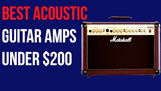 Video thumbnail for Best Acoustic Guitar Amps under $200 (2017) by #Guitars Reviews