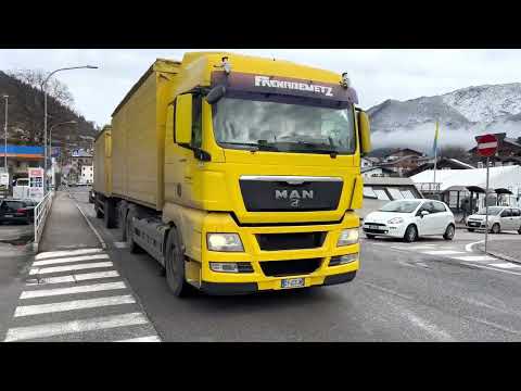 Pieve di cadore italy 4k - Beautiful Town | italy walking tour