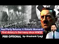 Nazi Party Secures Victory In Germany For The First Time Since WWII PSIR UPSC StudyIQ Optionals