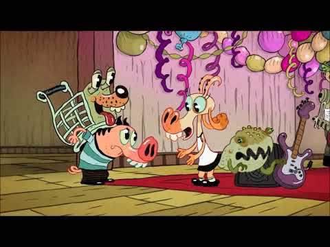 Cartoon Animal Story Part 2 - The Coast is Clear/The Staff Meeting