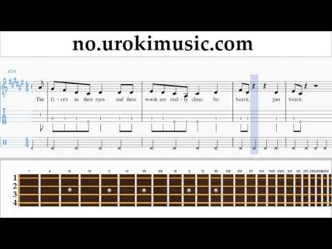 Lær å Spille Banjo (Irsk Tenor) Michael Jackson - Beat It Melodi Trening Del#2 um-i935