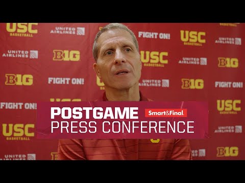 USC Men's Basketball at San Diego Postgame Press Conference (12/09/25)
