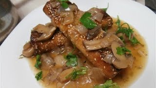 how to -tortillas filled with meatuc sae+ recipe-טורטיות אפויות עם בשר ורוטב פטריות יש מתכון