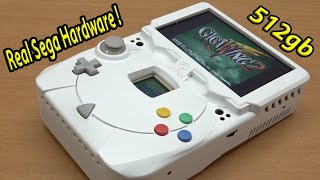 Insane REAL Sega Dreamcast 512gb GDEmu Portable Hardware 👌