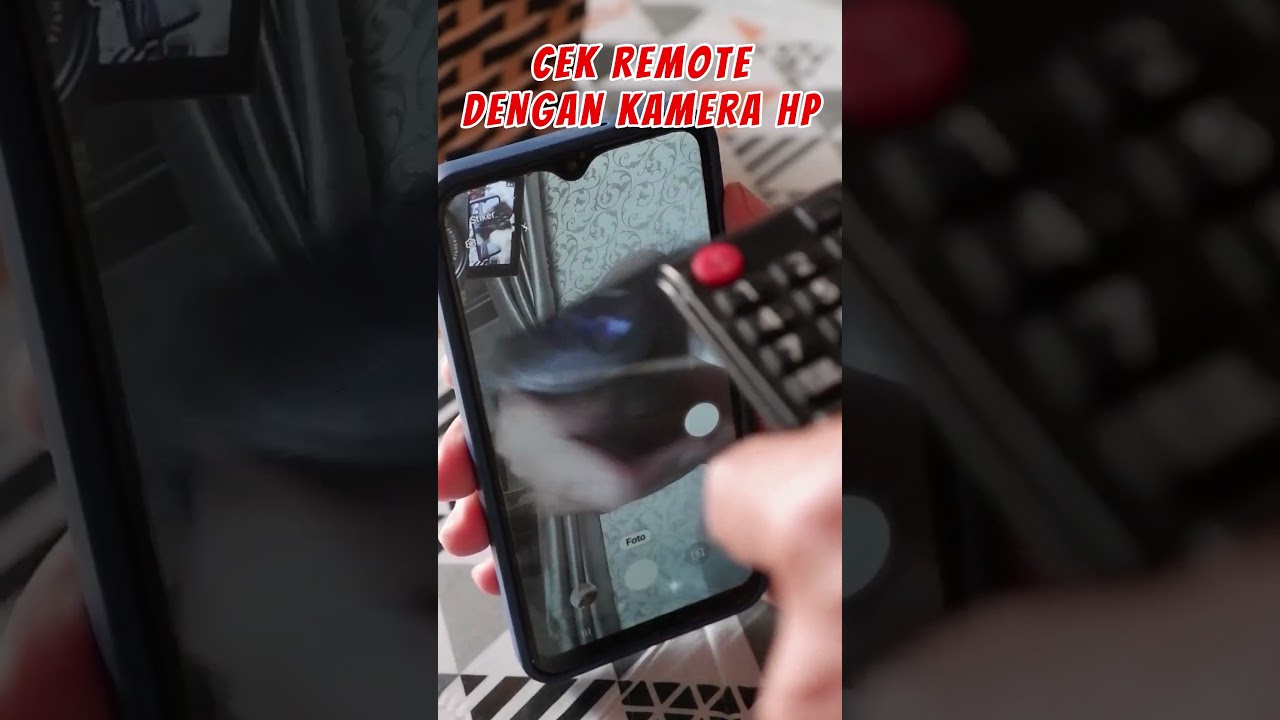 Cara Cek Remote Dengan HP