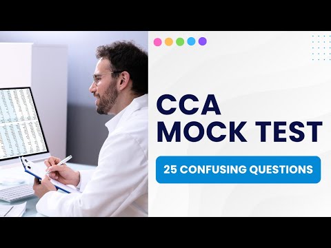 CCA Mock Test - Medical Coding Practice Exam & Study Guide (25 Confusing Questions)