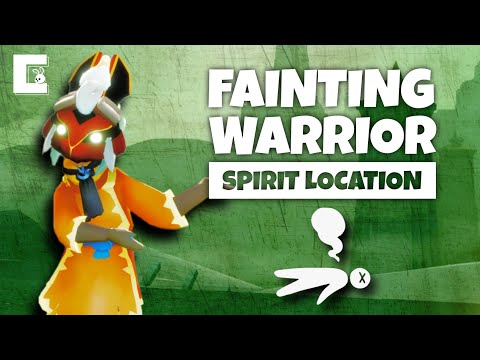 FAINTING WARRIOR Golden Wasteland Spirit Location | Sky Children of The Light