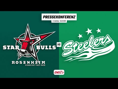 Pressekonferenz 41. Spieltag | Starbulls Rosenheim - Bietigheim Steelers