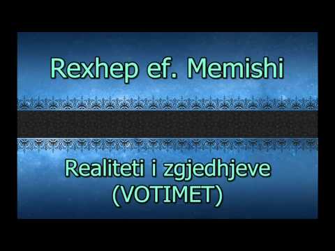 01. Dispozita e votimeve | Rexhep MEMISHI