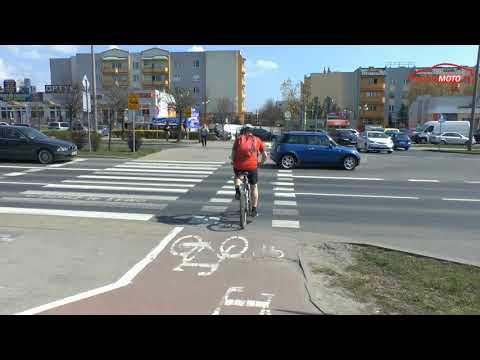 Bezpiecznie na rowerze - przejście dla pieszych i przejazd dla rowerów