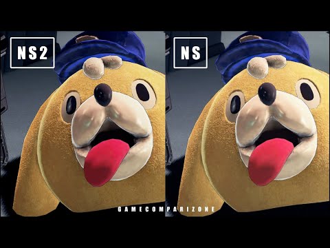 ASTRAL CHAIN Switch vs Switch 2 visual, loading and cutscene comparison