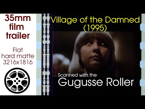 Village of the Damned (1995) 35mm film trailer, flat hard matte, 3224x1712