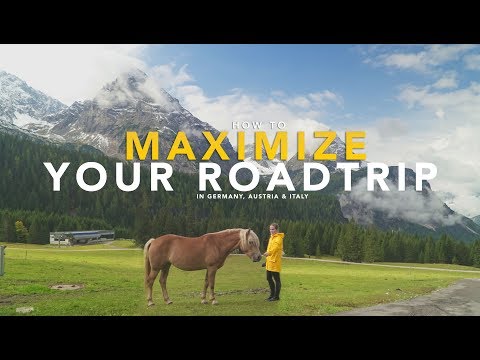 4 DAYS ROADTRIP // GERMANY, AUSTRIA, ITALY // MegaVLOG - Maximizing a weekend in Europe