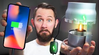 FIRE-Powered Phone! | 10 Ridiculous Tech Gadgets